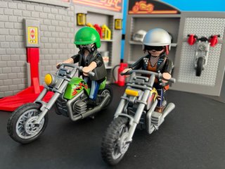 Officina Moto Playmobil 5982