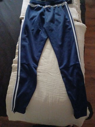 Pantalones de chándal Adidas azules
