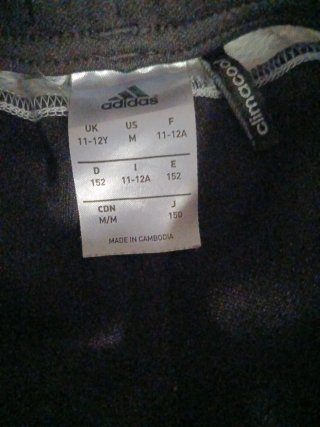 Pantalones de chándal Adidas azules