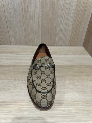 Men’s Gucci Horsebit GG Loafers