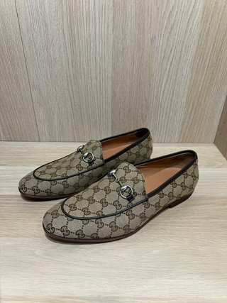 Men’s Gucci Horsebit GG Loafers