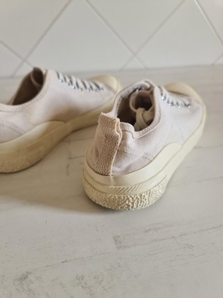 Sapatilhas Ténis Zara Lona Cru Tamanho 39 | Zara