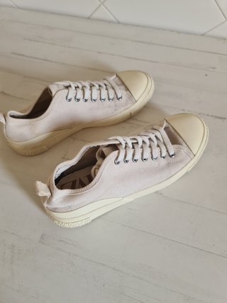 Sapatilhas Ténis Zara Lona Cru Tamanho 39 | Zara