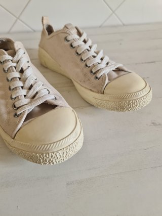 Sapatilhas Ténis Zara Lona Cru Tamanho 39 | Zara