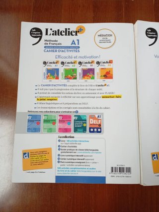 Libros francés: L'atelier + A1