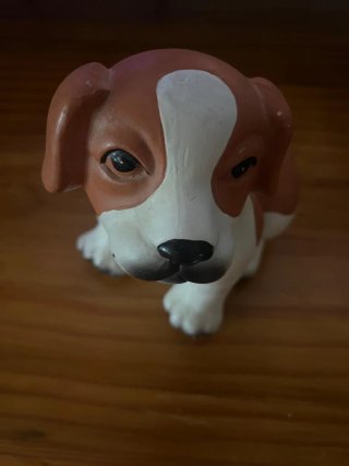 Hucha perro cerámica