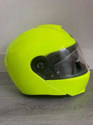 Casco Moto HJC Amarillo