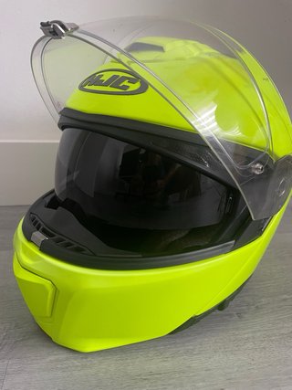 Casco Moto HJC Amarillo