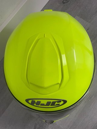 Casco Moto HJC Amarillo