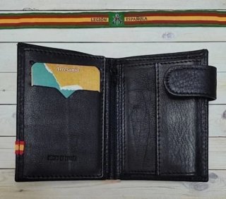 CARTERA CON MONEDERO PIEL LEGION + REGALO PULSERA