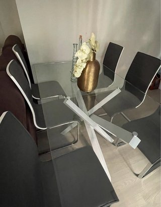 Mesa de Comedor con 6 Sillas