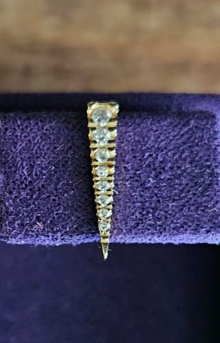 Pendiente Piercing Lance Oro