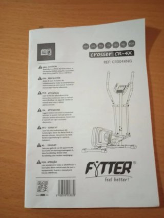 Bicicleta Elíptica crosser cr-4x Fitter feel bett.