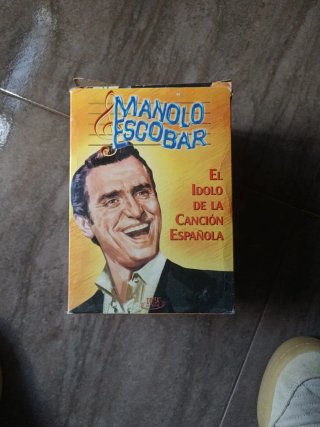Pack 5 Películas VHS Manolo Escobar