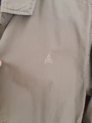 Camisa Scalpers Gris Talla 40
