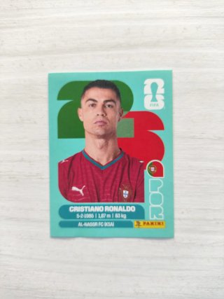 Cromo Cristiano Ronaldo Panini Mundial 2026
