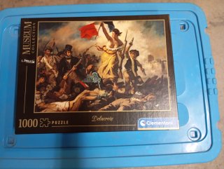 Puzzle 1000 piezas La Libertad guiando al pueblo