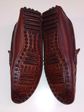 Mocasines de piel ZARA MAN para hombre