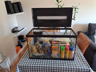 Acuario de 50L con Accesorios