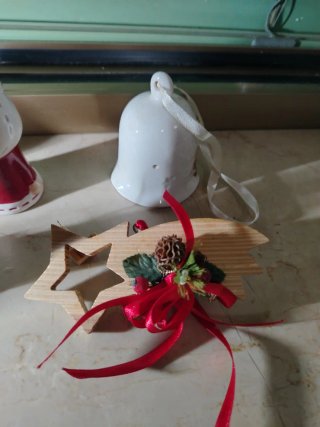 Set di 6 decorazioni natalizie