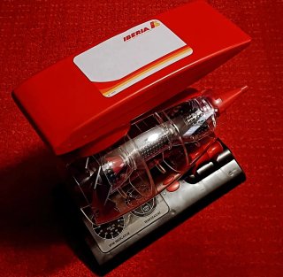 Maqueta Turbina Motor Avión