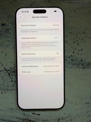 iPhone 16 Pro Max 256GB Titanio Natural