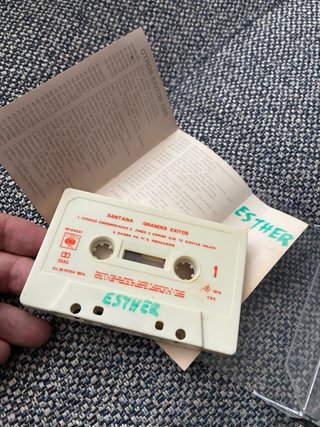 Santana Grandes Exitos Cassette