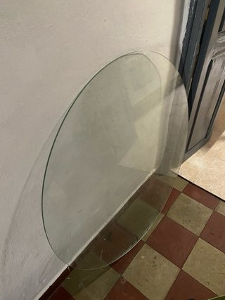 Cristal para mesa redonda 90 cm