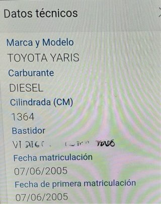 Toyota Yaris 2005