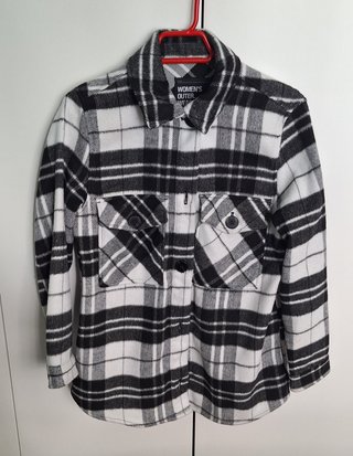 Blazer Polar Oversize de Cuadros