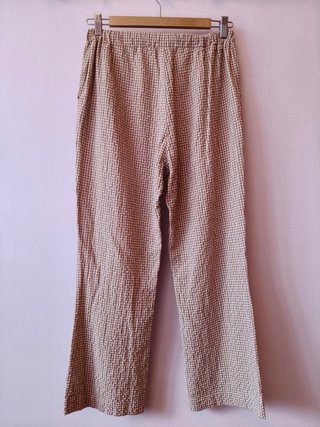 Pantalón Cropped Mus&Bombon estampado Vichy