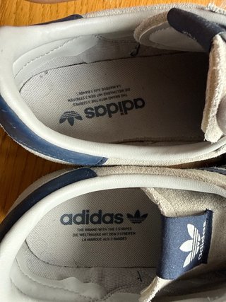 Adidas Gazelle Team Talla 43 1/3 Gris Azul