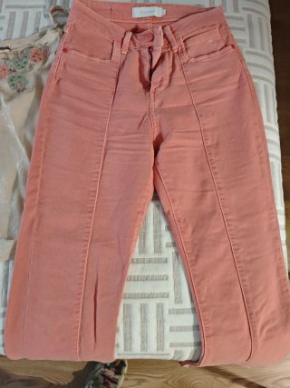Pantalón vaquero mujer Scalpers rosa