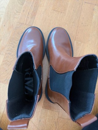 Botines Chelsea ZARA Marrones T40