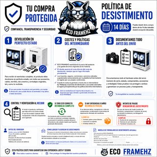 PC GAMER RTX 3060 TI 8GB, R5 5500, GARANTIA 1 AÑO