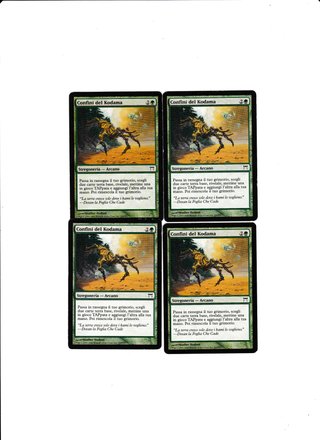 4x Confini del Kodama - Magic The Gathering