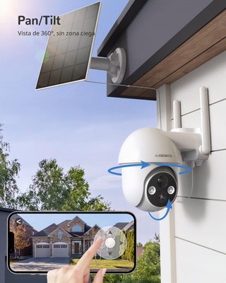 Cámara Vigilancia DEATTI WiFi Exterior 2K