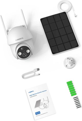 Cámara Vigilancia DEATTI WiFi Exterior 2K