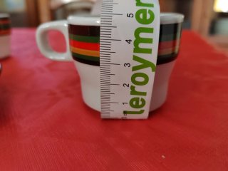 Set 3 Tazas y Platos Bidasoa
