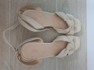 Sandalias esparto Lefties talla 38