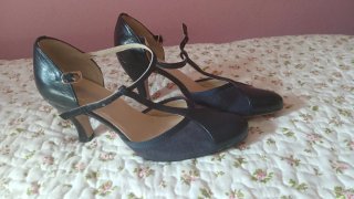 Zapatos de tacón de piel española