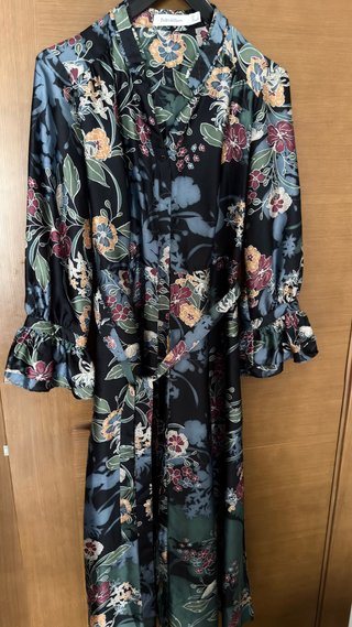 Vestido Estampado Floral Estilo Lencero