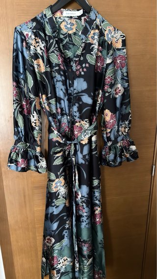 Vestido Estampado Floral Estilo Lencero