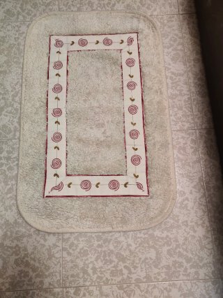 Tappeto da bagno decorato