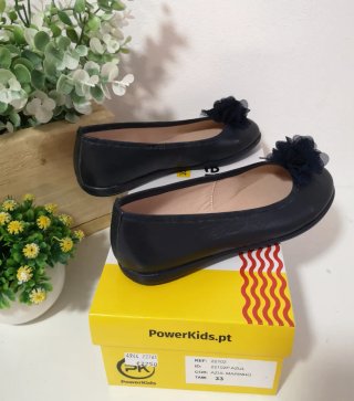 Sapatos Criança Tam. 33 Azul Novo