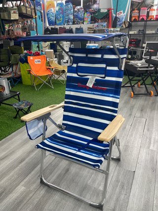 Silla de Playa Tommy Bahama con Toldo