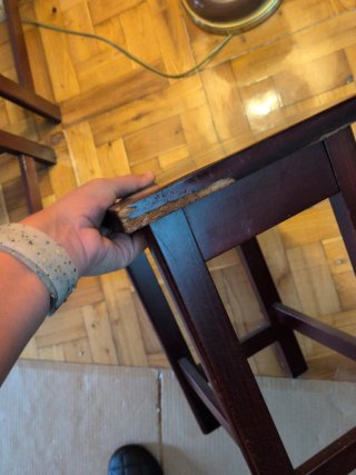Set de 3 Mesas de Café de Madera