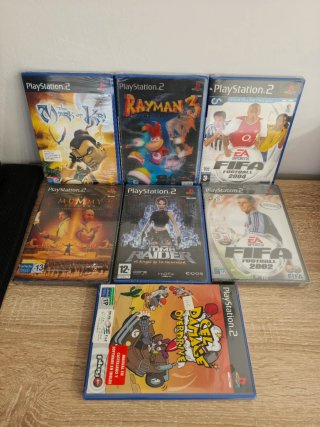 Pack 7 Juegos PlayStation 2 Precintados