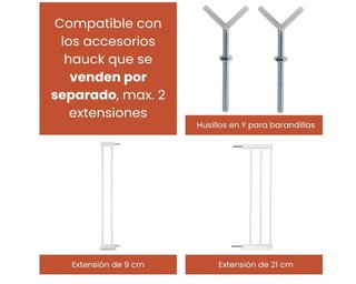 hauck Barrera de Seguridad para Bebés + 21cm