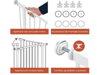 hauck Barrera de Seguridad para Bebés + 21cm